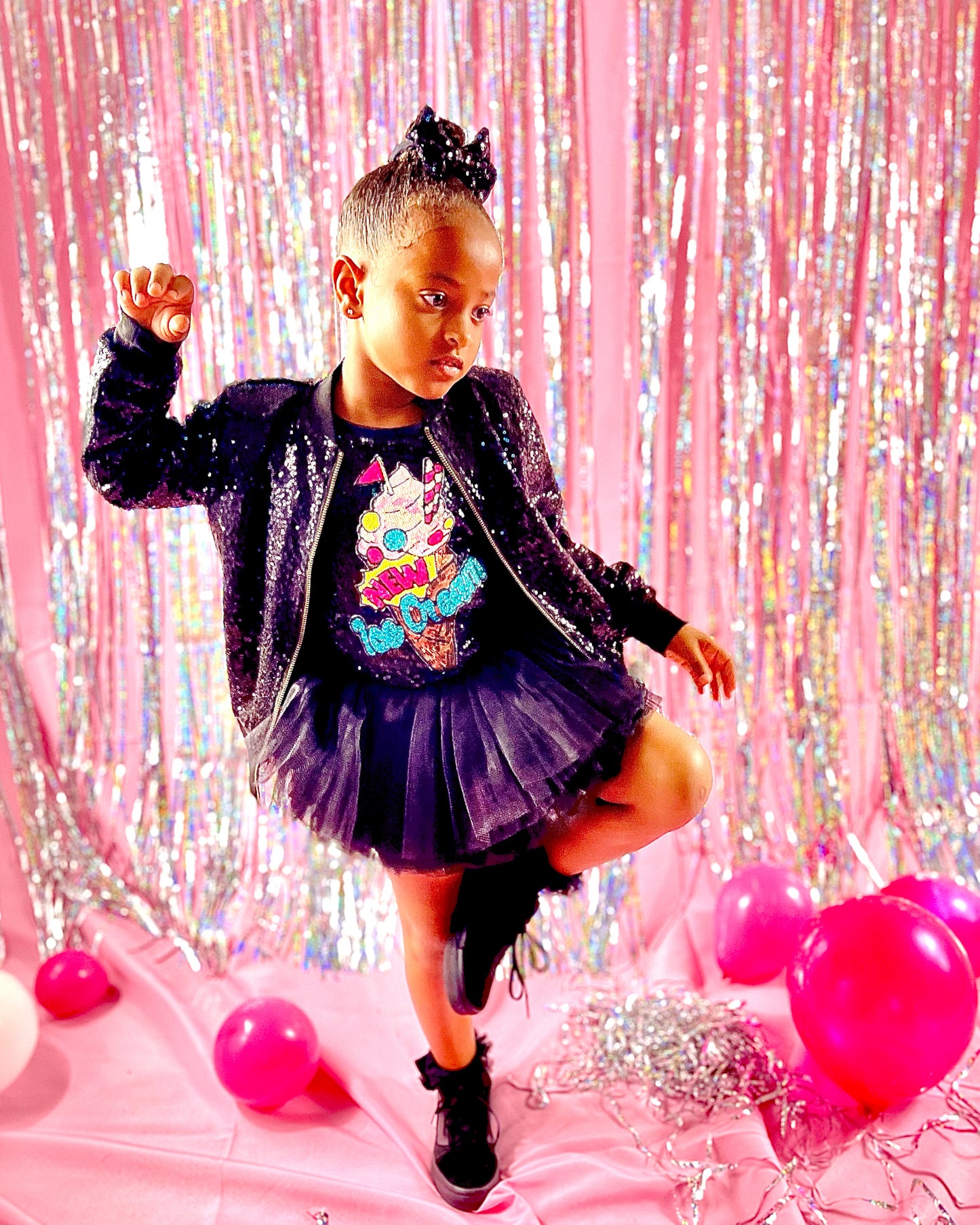 10 LAYER TUTU SKIRT-BLACK