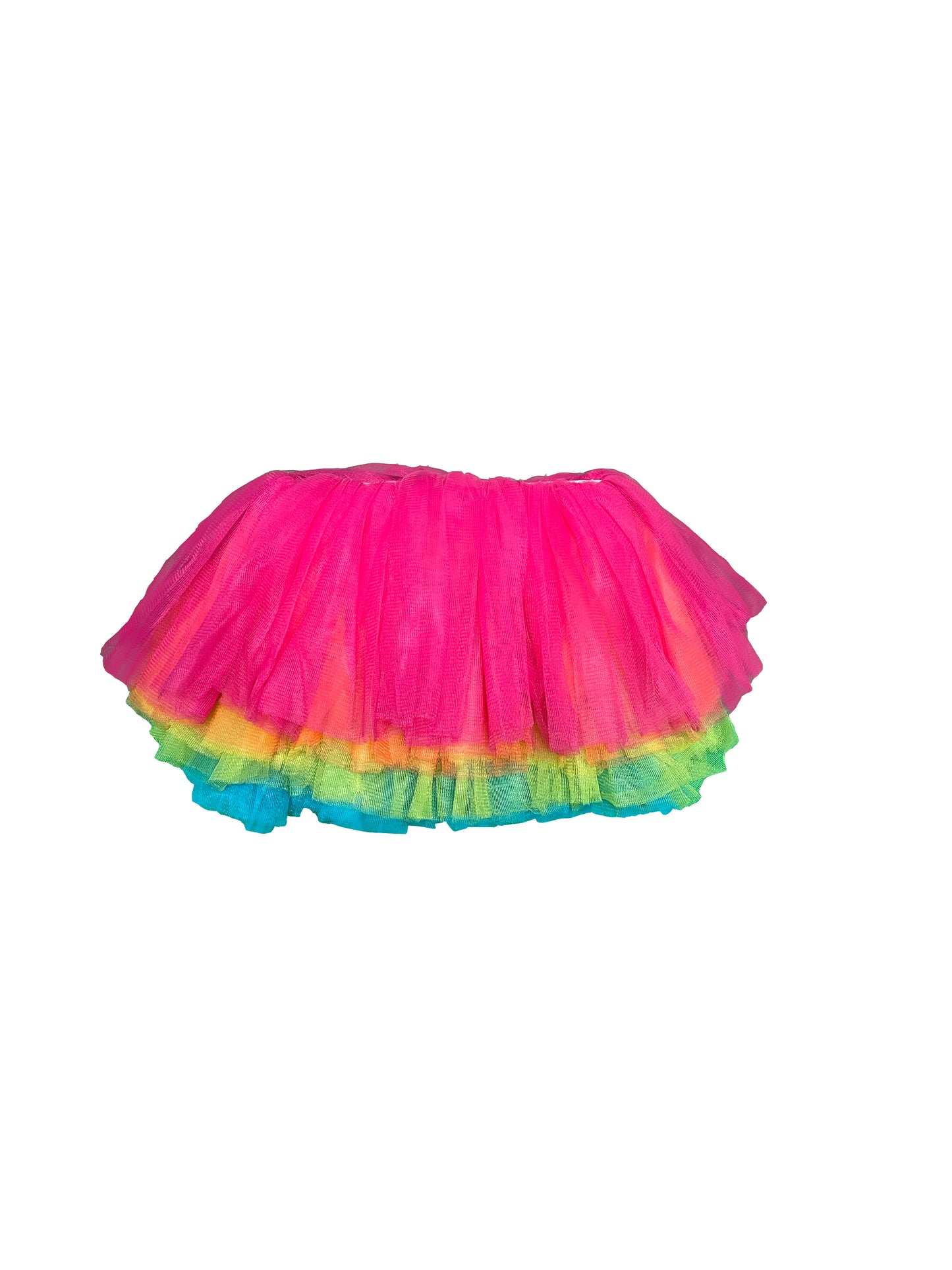 10 LAYER TUTU SKIRT-BRIGHT MULTI