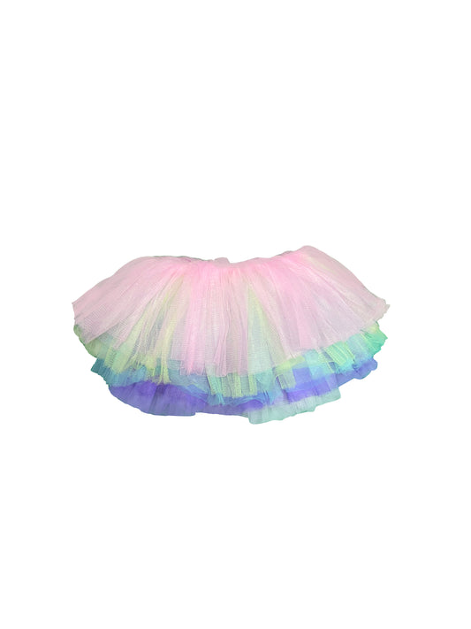 10 LAYER TUTU SKIRT -PASTEL MULTI