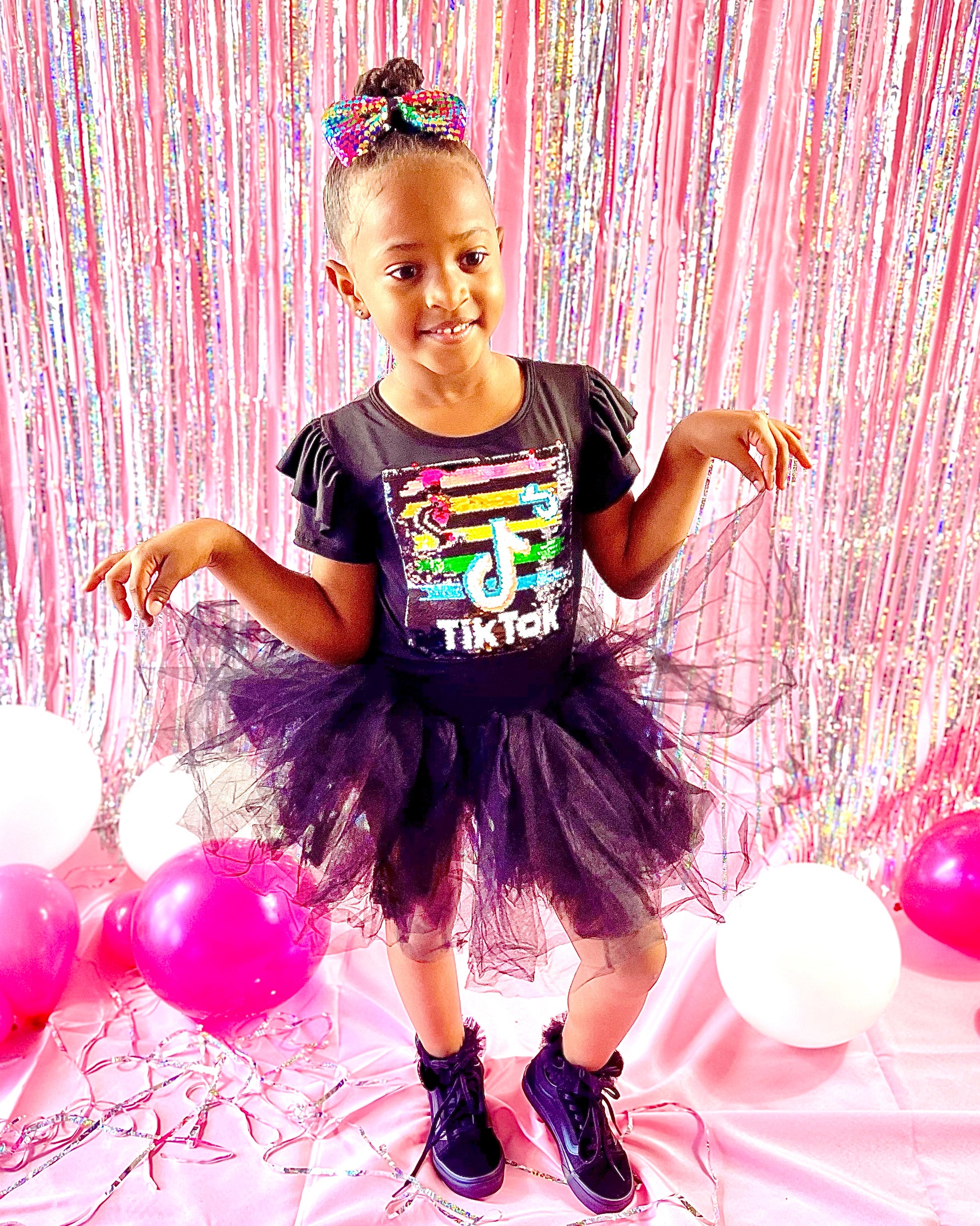 TIK TOK SEQUIN TUTU DRESS Shop Pink Identity TIK TOK SEQUIN TUTU DRESS Shop Pink Identity