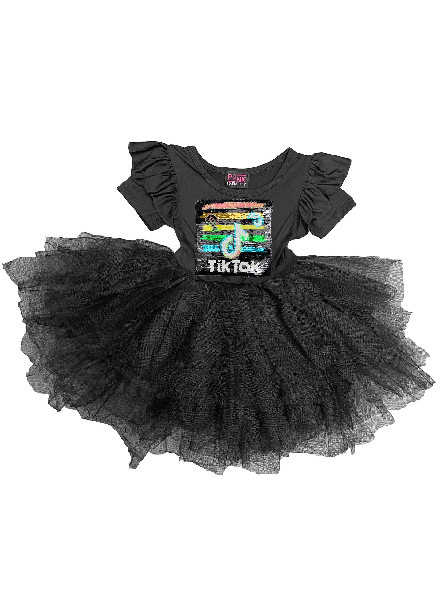 TIK TOK SEQUIN TUTU DRESS